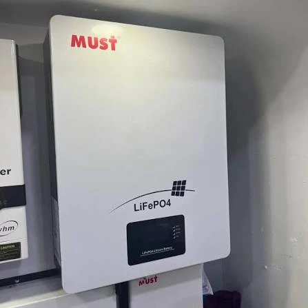 MUST 5.12KWh Lithium Battery Stackable 